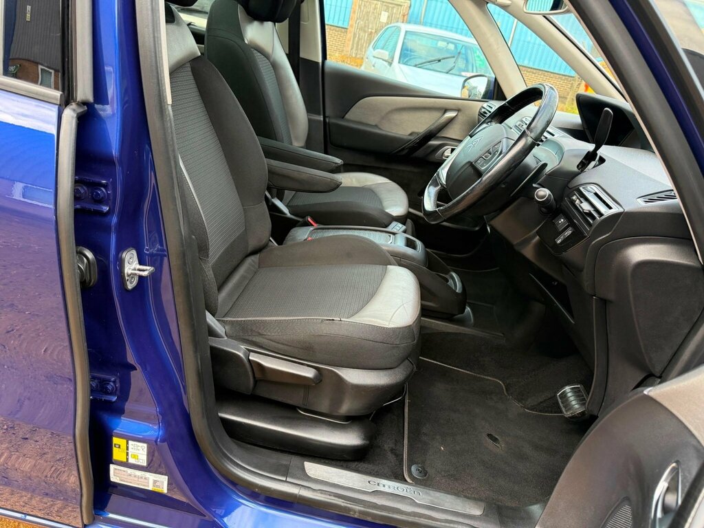 Citroen Grand C4 Picasso 1.6 Bluehdi Flair Eat6 Euro 6 Ss HF67RKO Blue #3