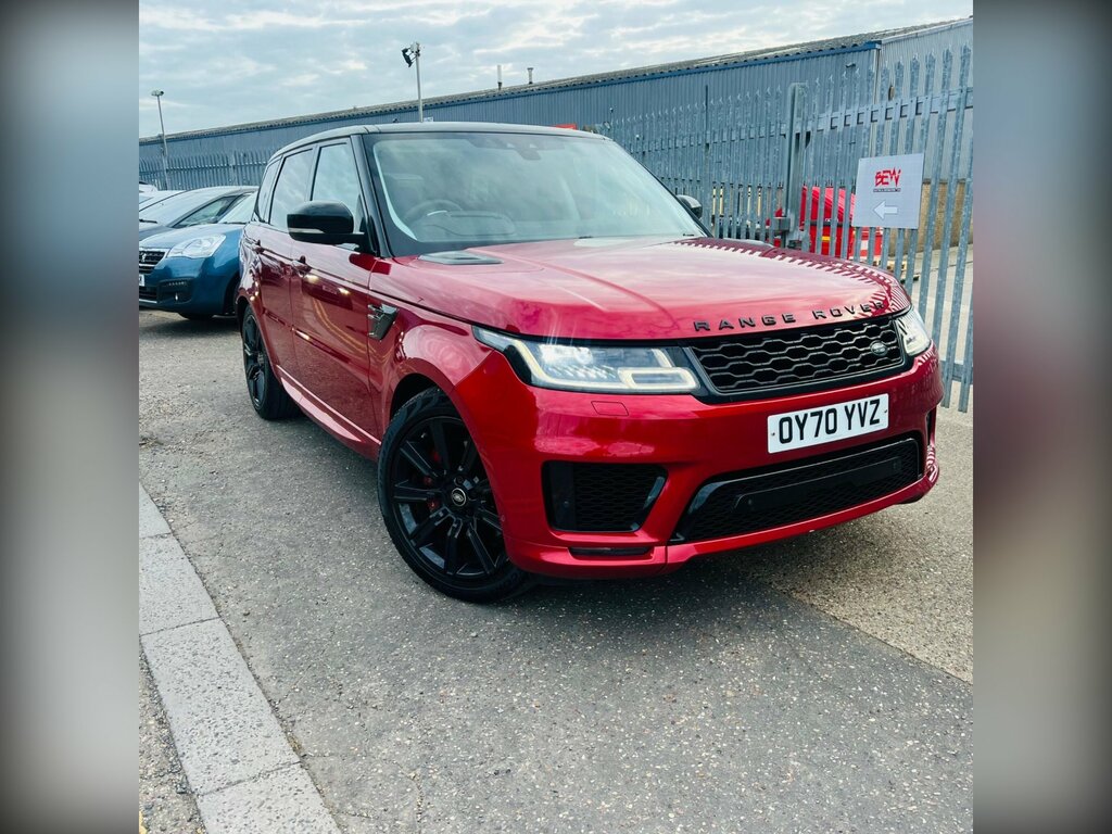 Land Rover Range Rover Sport 3.0 D350 Mhev Hst 4Wd Euro 6 Ss Red
