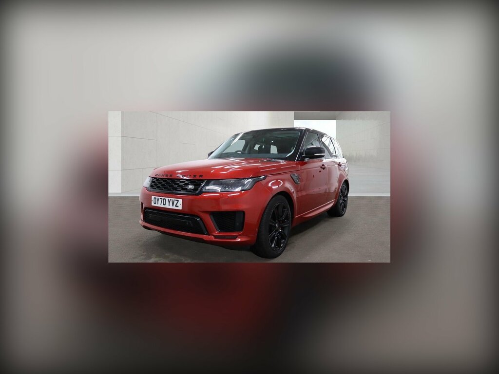 Land Rover Range Rover Sport 3.0 D350 Mhev Hst 4Wd Euro 6 Ss Red
