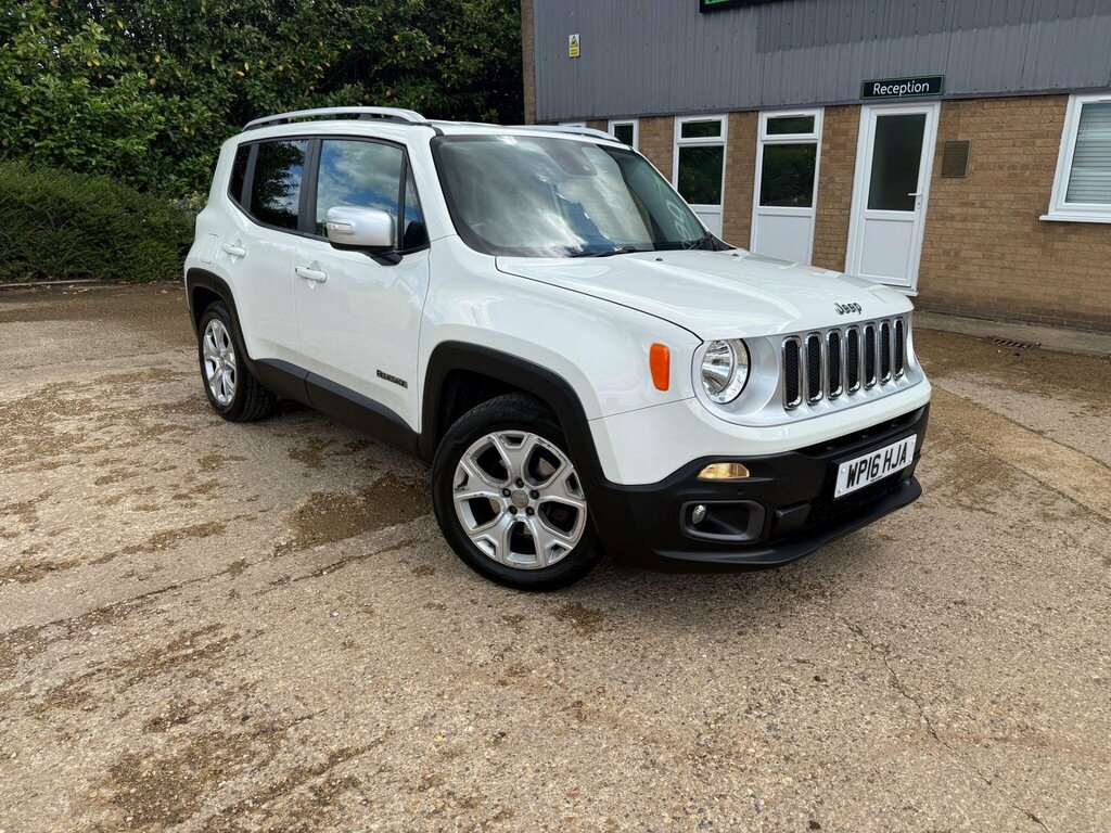 Jeep Renegade 1.6 Multijetii Limited Euro 6 Ss White