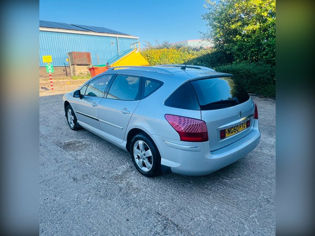 Peugeot 407 SW Sw Sport Hdi Silver #17