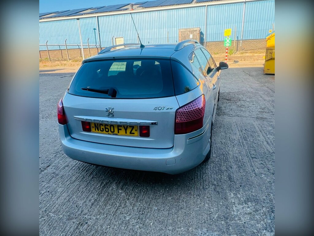Peugeot 407 SW Sw Sport Hdi Silver #15