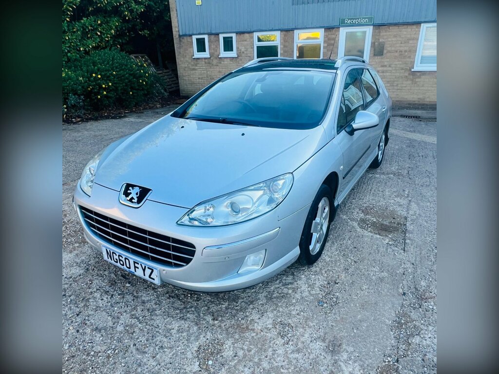 Peugeot 407 SW Sw Sport Hdi Silver #18