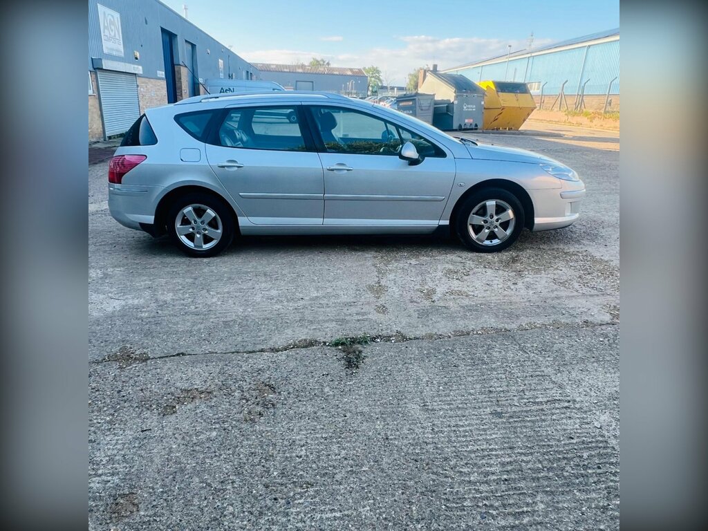 Peugeot 407 SW Sw Sport Hdi Silver #16
