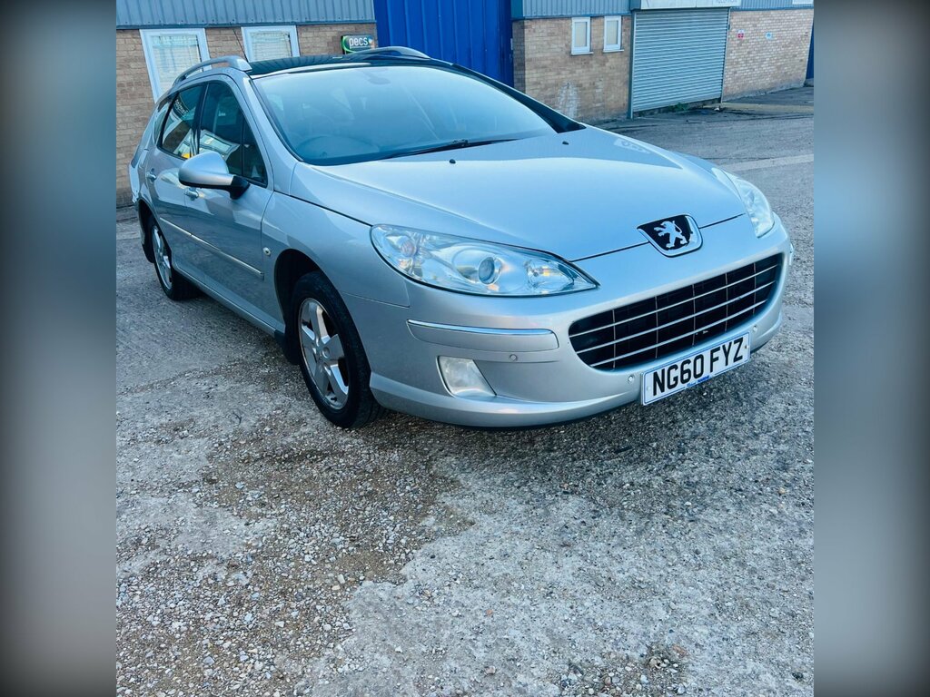 Peugeot 407 SW Sw Sport Hdi Silver #12