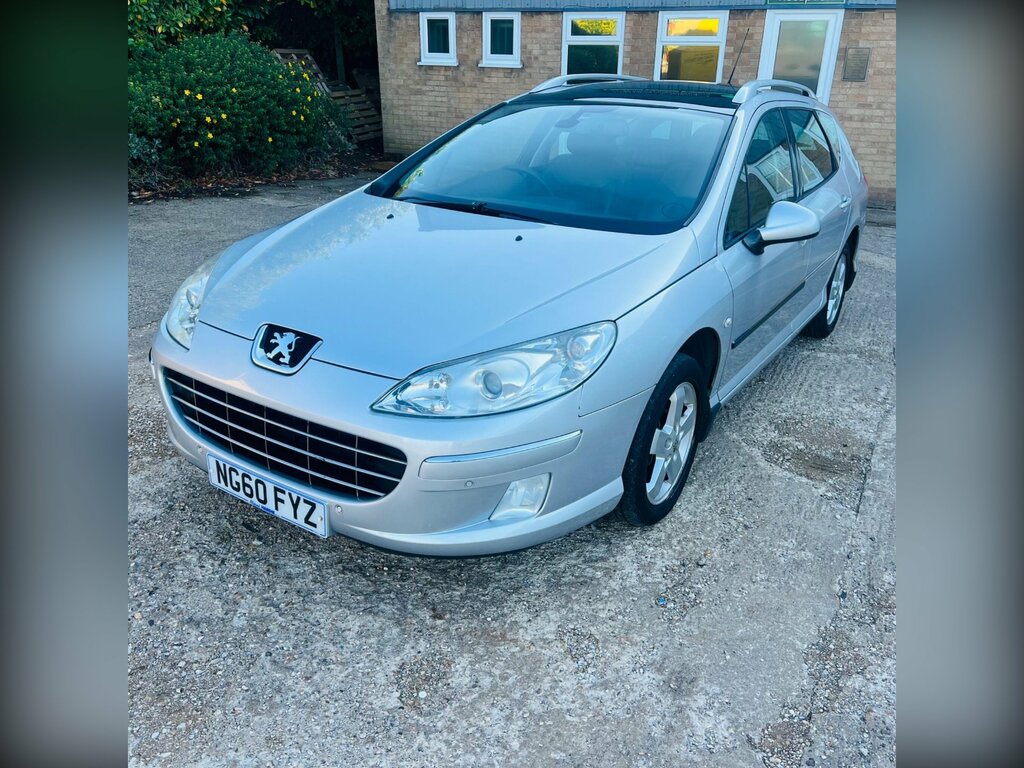 Peugeot 407 SW Sw Sport Hdi Silver #13