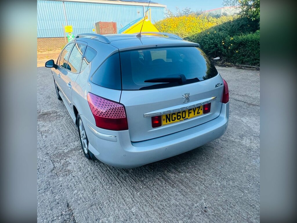 Peugeot 407 SW Sw Sport Hdi Silver #14