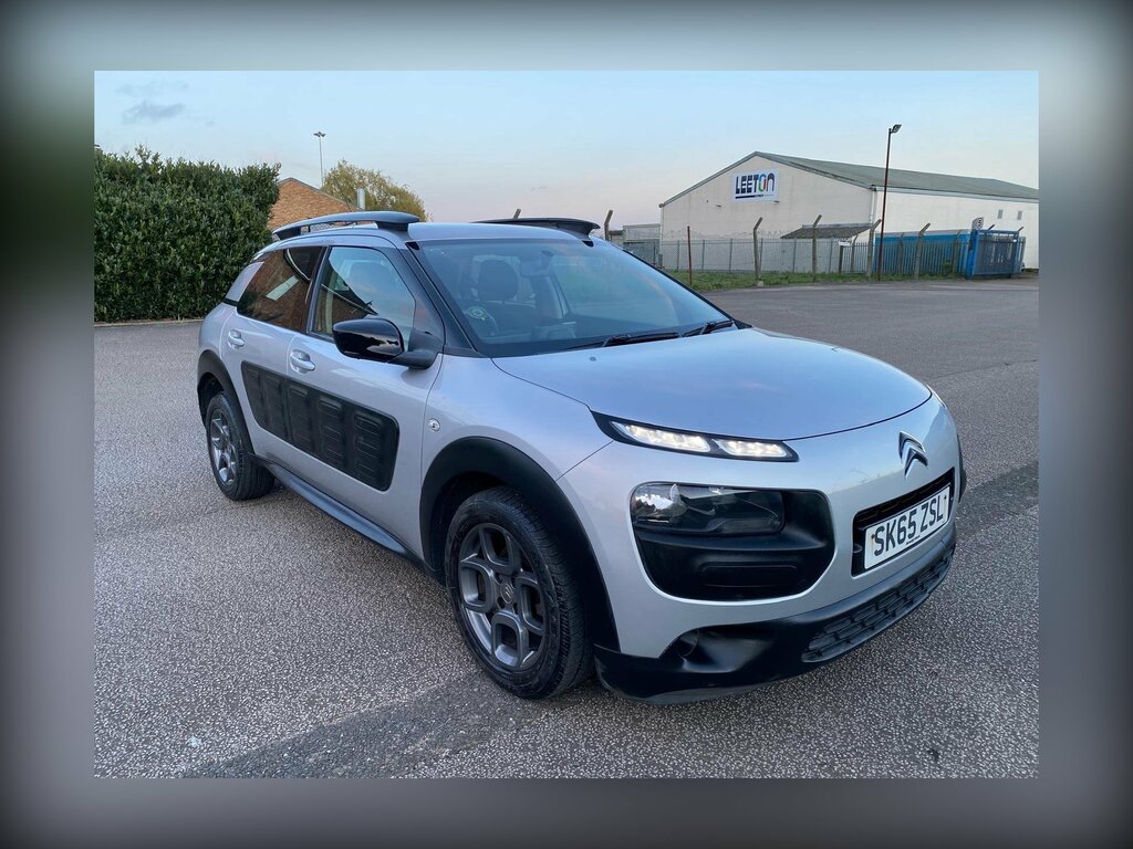 Citroen C4 Cactus 1.6 Bluehdi Feel Euro 6 Ss Silver #4