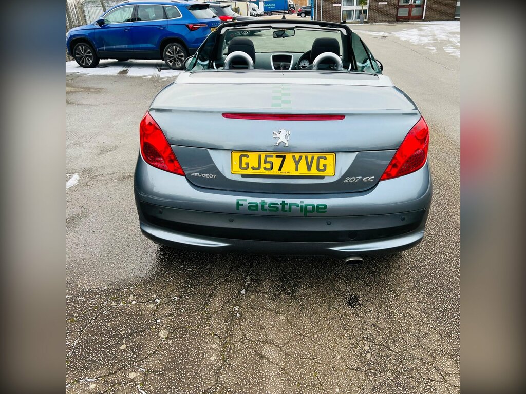 Peugeot 207 CC Cc Silver #8