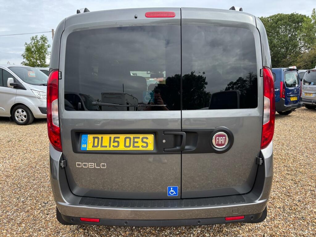 Fiat Doblo Wheelchair Accessible Vehicle Passenger Up Front W Grey #4