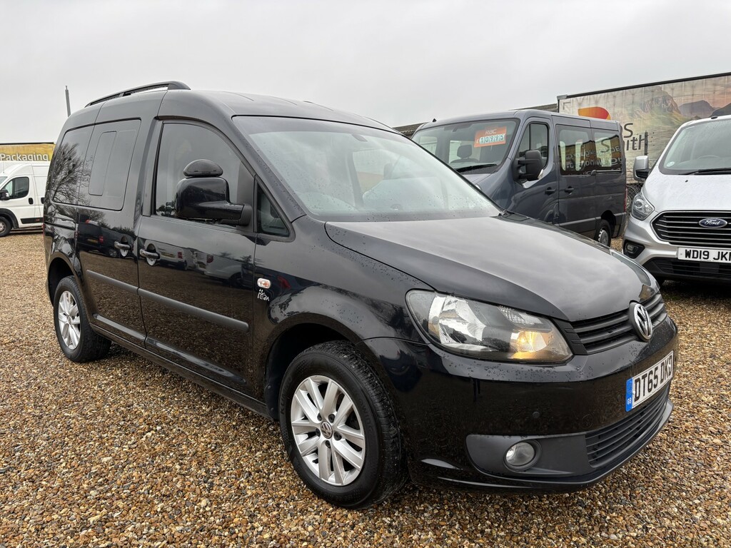 Volkswagen Caddy Life Wheelchair Accessible Vehicle Drive From Wheelchai Black