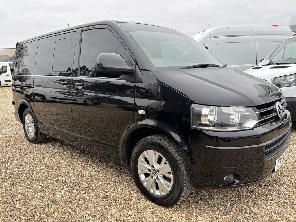 Volkswagen Transporter Shuttle Wheelchair Accessible Vehicle Drive From Black