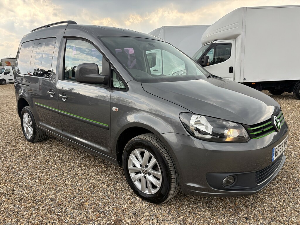 Volkswagen Caddy Life Wheelchair Accessible Vehicle Drive From Wheelchai Grey