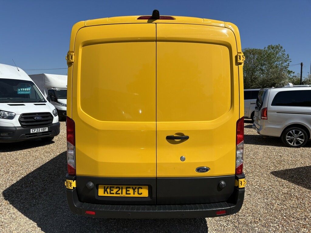 Ford Transit Custom Panel Van 2.0 Transit Leader Van 290 L2h2 2.0L Eco KE21EYC Yellow #4