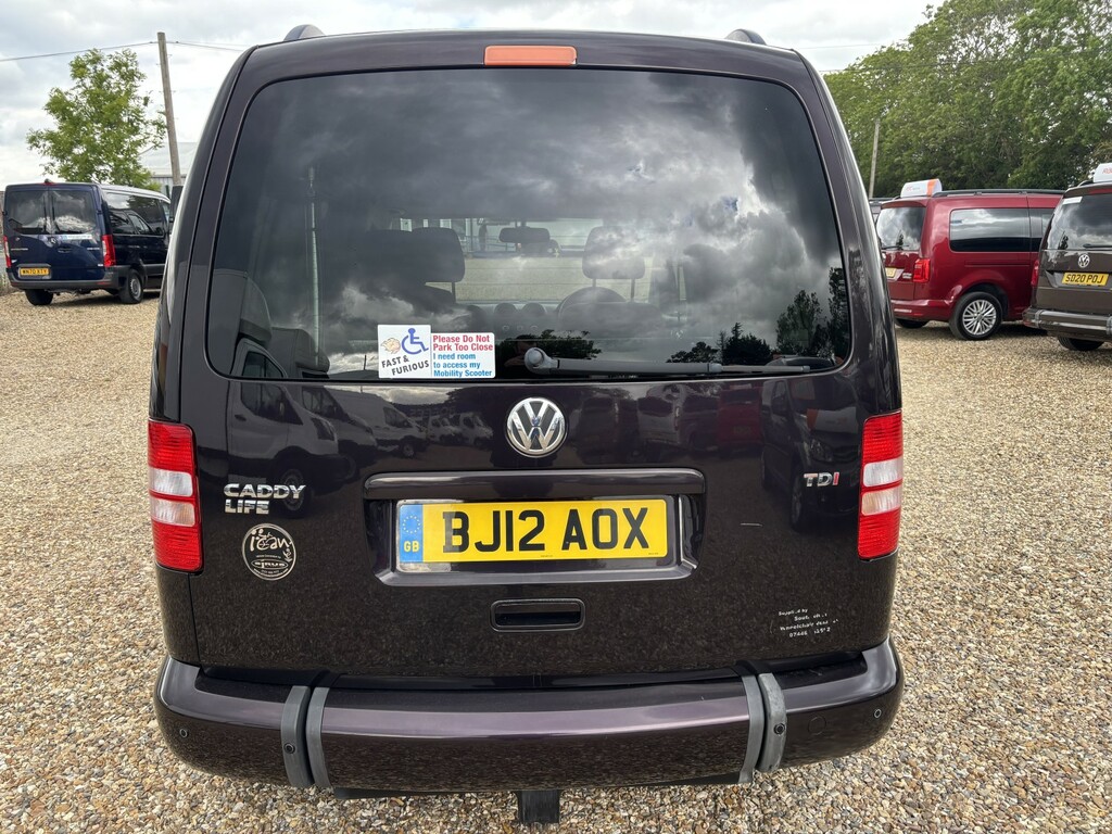 Volkswagen Caddy Life Wheelchair Accessible Vehicle Drive From Access Wa Purple #4
