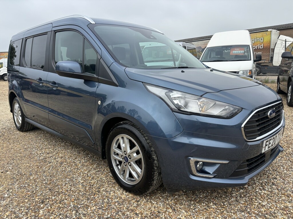 Ford Grand Tourneo Connect Mpv 1.5 Ecoblue Titanium 202020 Blue