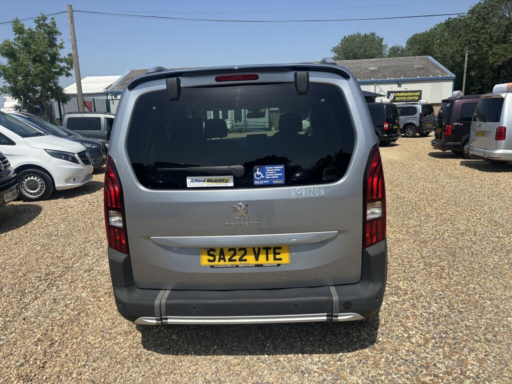 Peugeot Rifter Wheelchair Accessible Vehicle Wav 1.5 Bluehdi Allu Grey #4