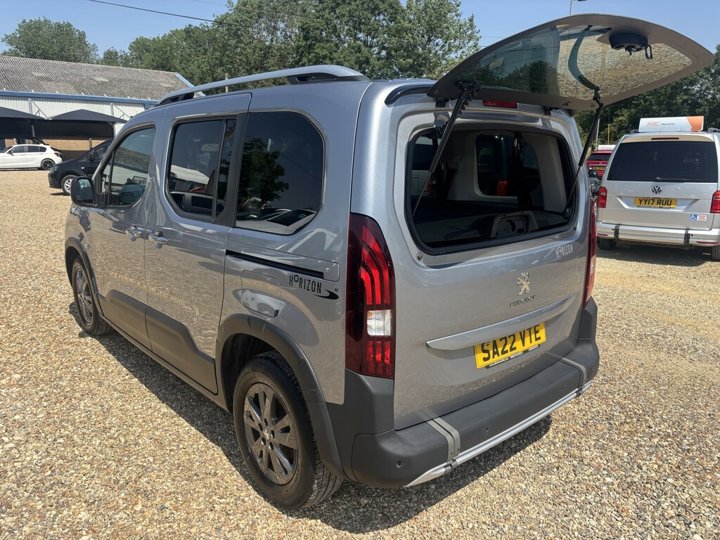 Peugeot Rifter Wheelchair Accessible Vehicle Wav 1.5 Bluehdi Allu Grey #5