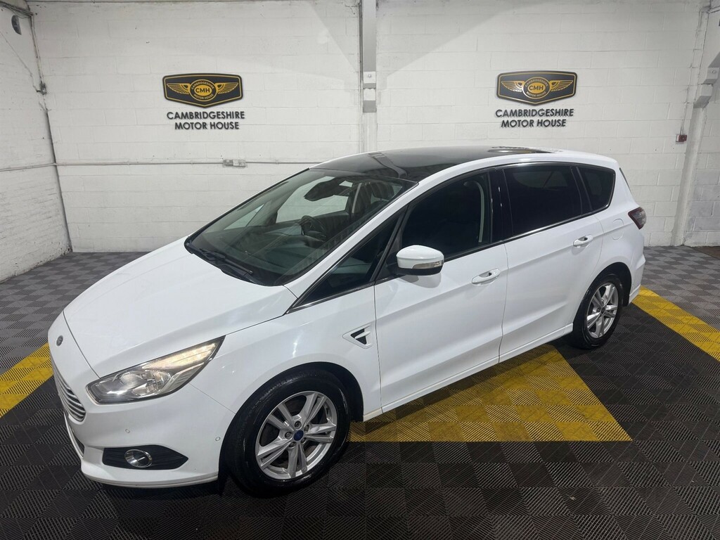 Ford S-Max 2.0 Titanium Sport Tdci 207 Bhp 8In Satellite N White #56