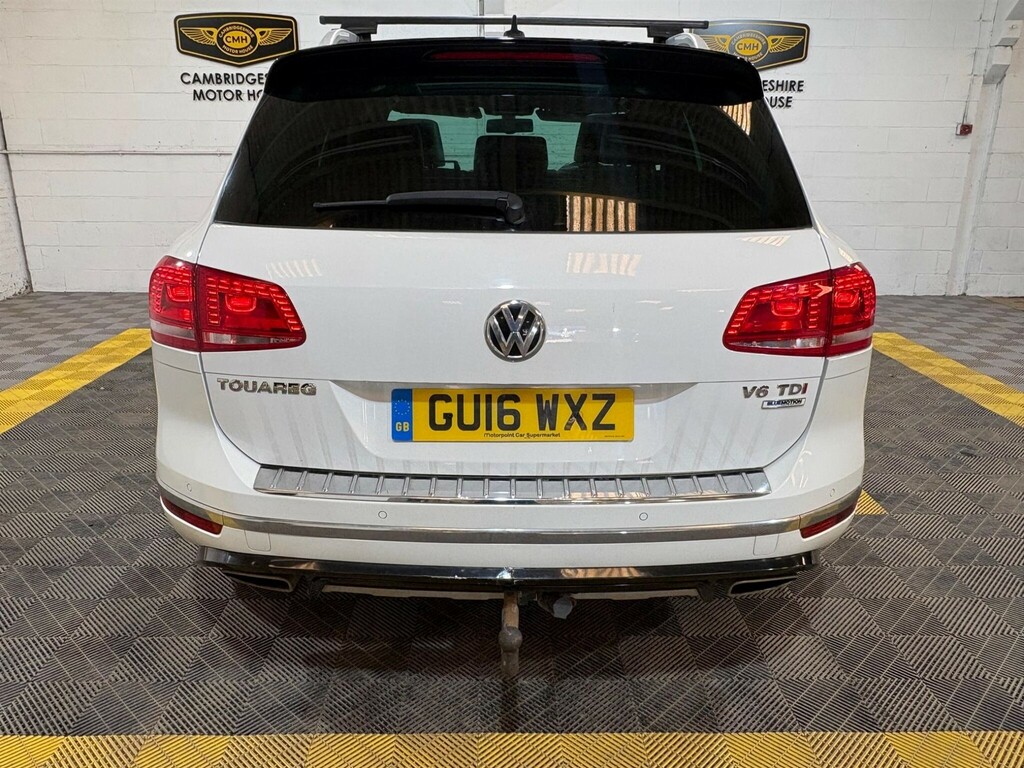 Volkswagen Touareg 3.0 V6 R-line Tdi Bluemotion Technology White #80