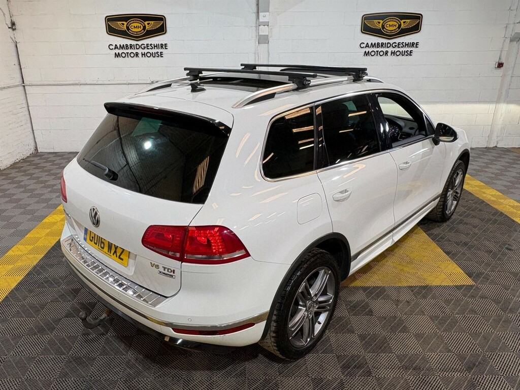 Volkswagen Touareg 3.0 V6 R-line Tdi Bluemotion Technology White #34