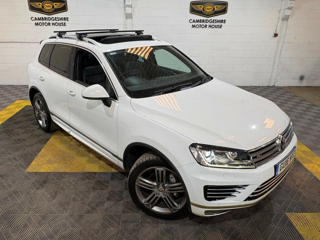 Volkswagen Touareg 3.0 V6 R-line Tdi Bluemotion Technology White #16
