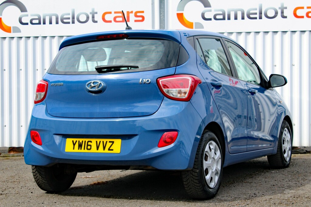 Hyundai I10 Hatchback 1.2 I10 Se 1.2 Blue Int Ccss 2016 YW16VVZ Blue #6
