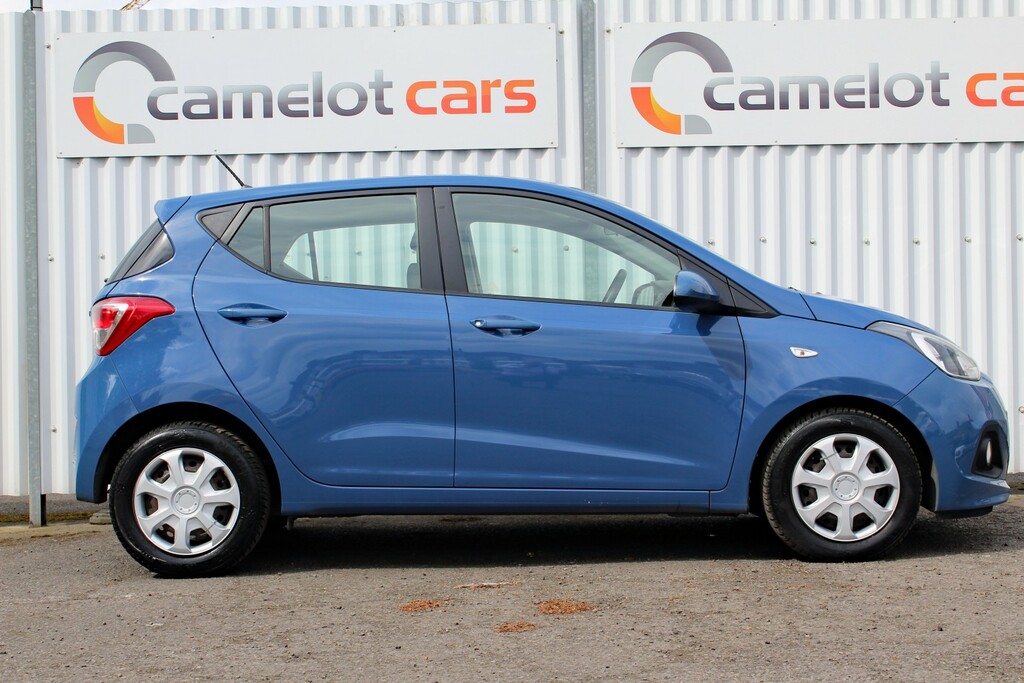 Hyundai I10 Hatchback 1.2 I10 Se 1.2 Blue Int Ccss 2016 YW16VVZ Blue #5