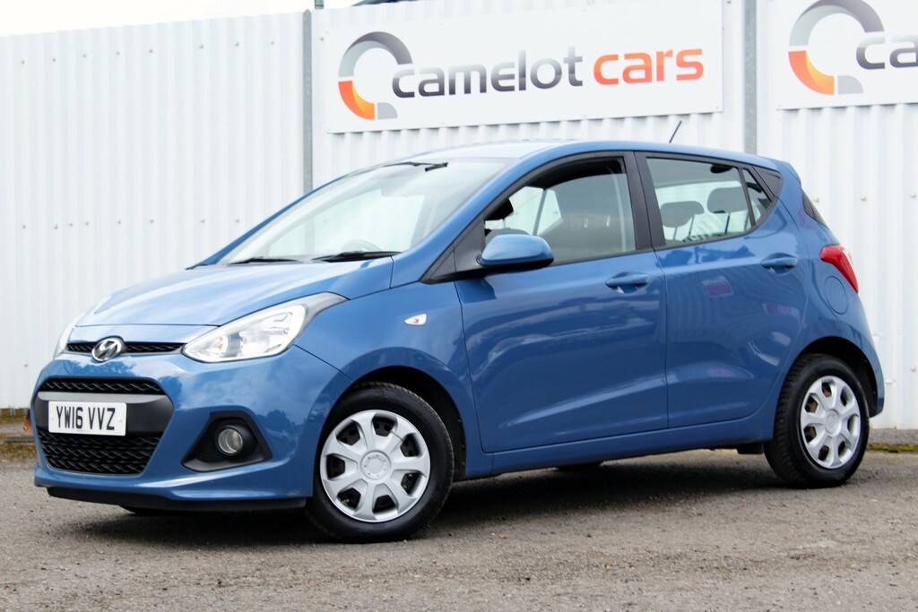 Hyundai I10 Hatchback 1.2 I10 Se 1.2 Blue Int Ccss 2016 YW16VVZ Blue #3
