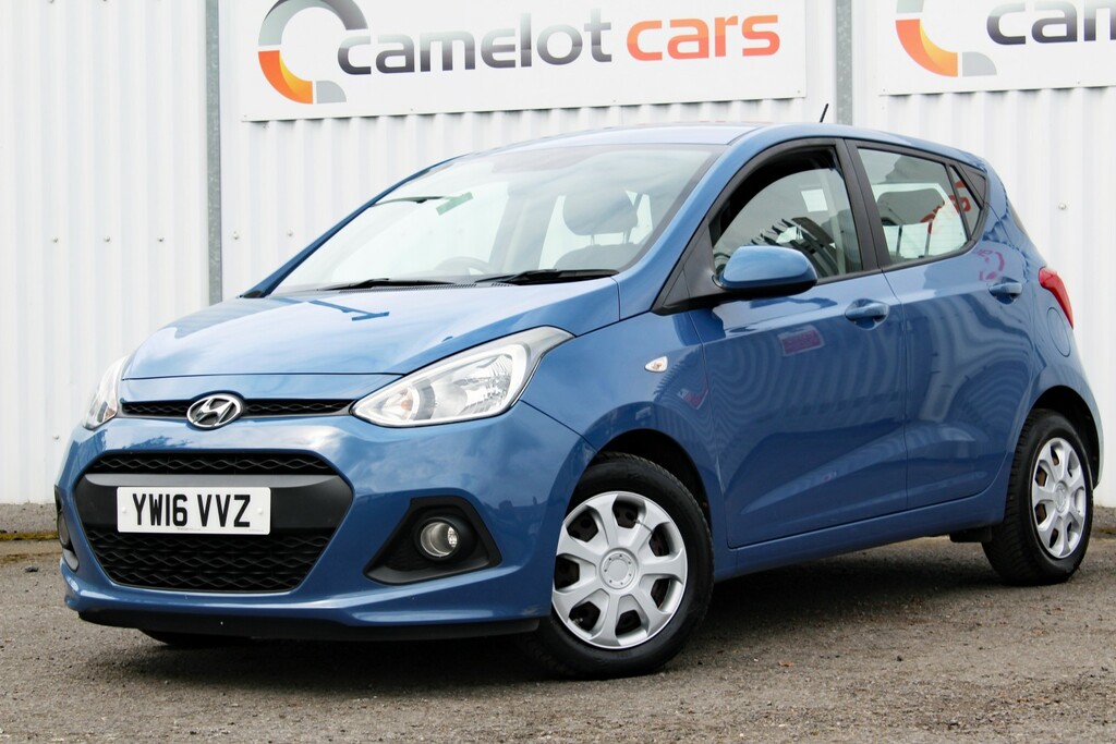 Hyundai I10 Hatchback 1.2 I10 Se 1.2 Blue Int Ccss 2016 YW16VVZ Blue #2