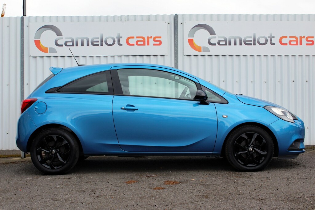 Vauxhall Corsa Hatchback 1.4 I Ecotec Griffin 2019 FM19TRV Blue #5