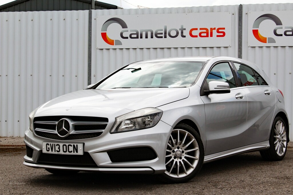 Mercedes-Benz A Class Hatchback 1.8 A200 Cdi Amg Sport 2013 GV13OCN Silver #2