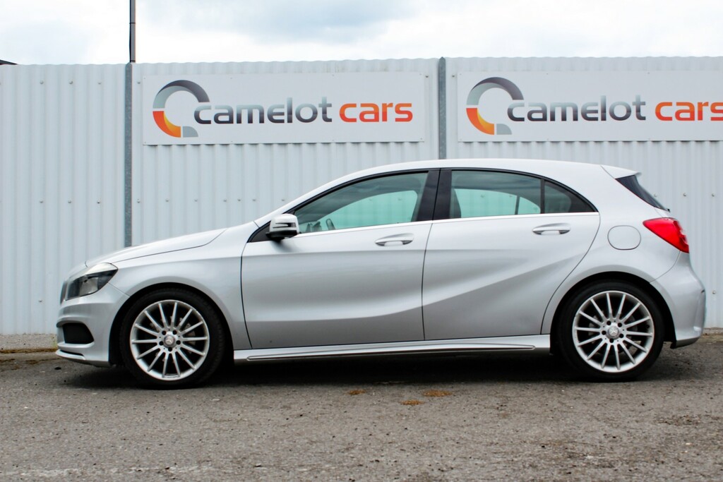 Mercedes-Benz A Class Hatchback 1.8 A200 Cdi Amg Sport 2013 GV13OCN Silver #4