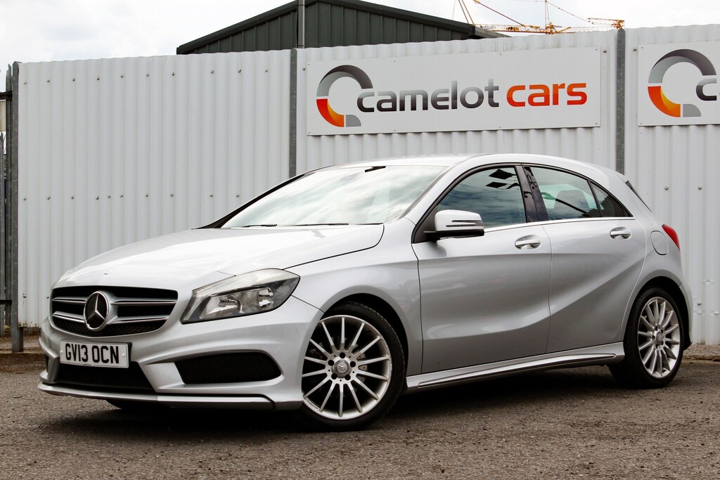 Mercedes-Benz A Class Hatchback 1.8 A200 Cdi Amg Sport 2013 GV13OCN Silver #3