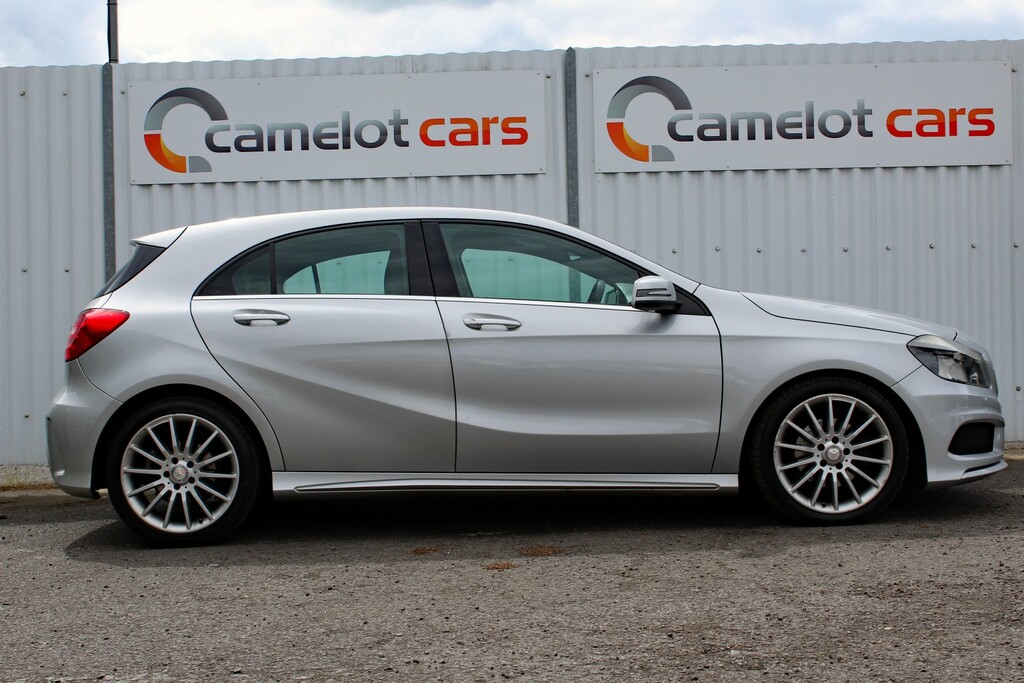 Mercedes-Benz A Class Hatchback 1.8 A200 Cdi Amg Sport 2013 GV13OCN Silver #5