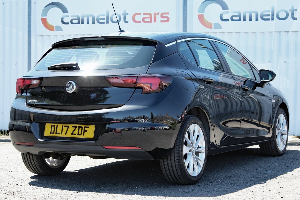 Vauxhall Astra Hatchback 1.4 I Design 2017 DL17ZDF Black #6