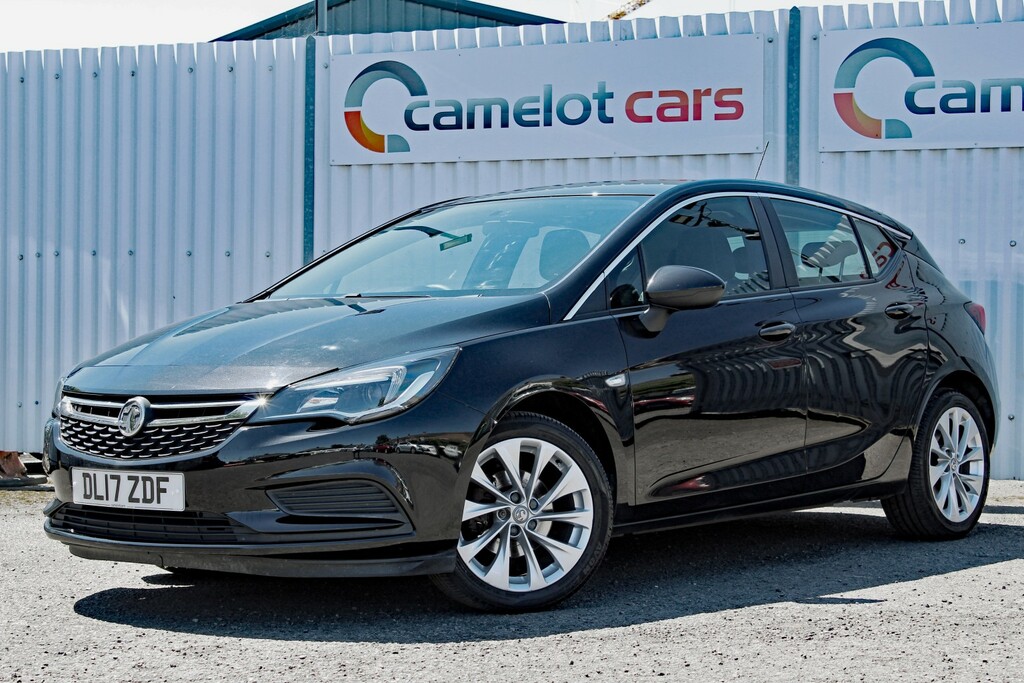 Vauxhall Astra Hatchback 1.4 I Design 2017 DL17ZDF Black #2