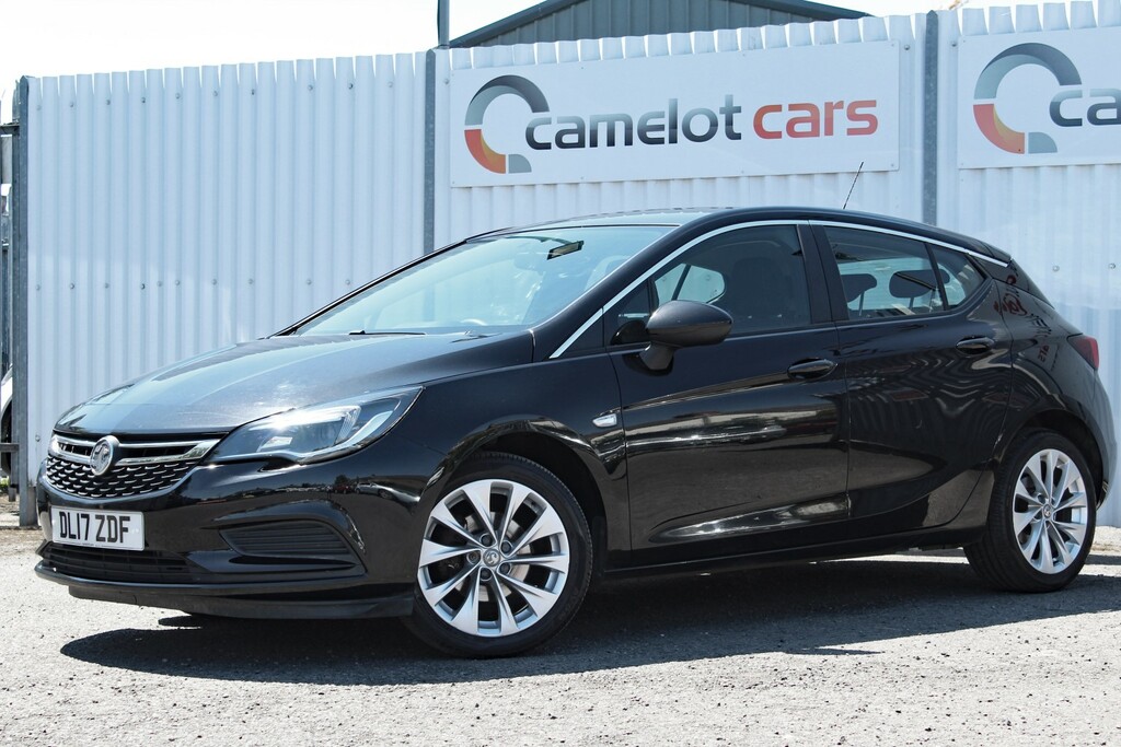 Vauxhall Astra Hatchback 1.4 I Design 2017 DL17ZDF Black #3