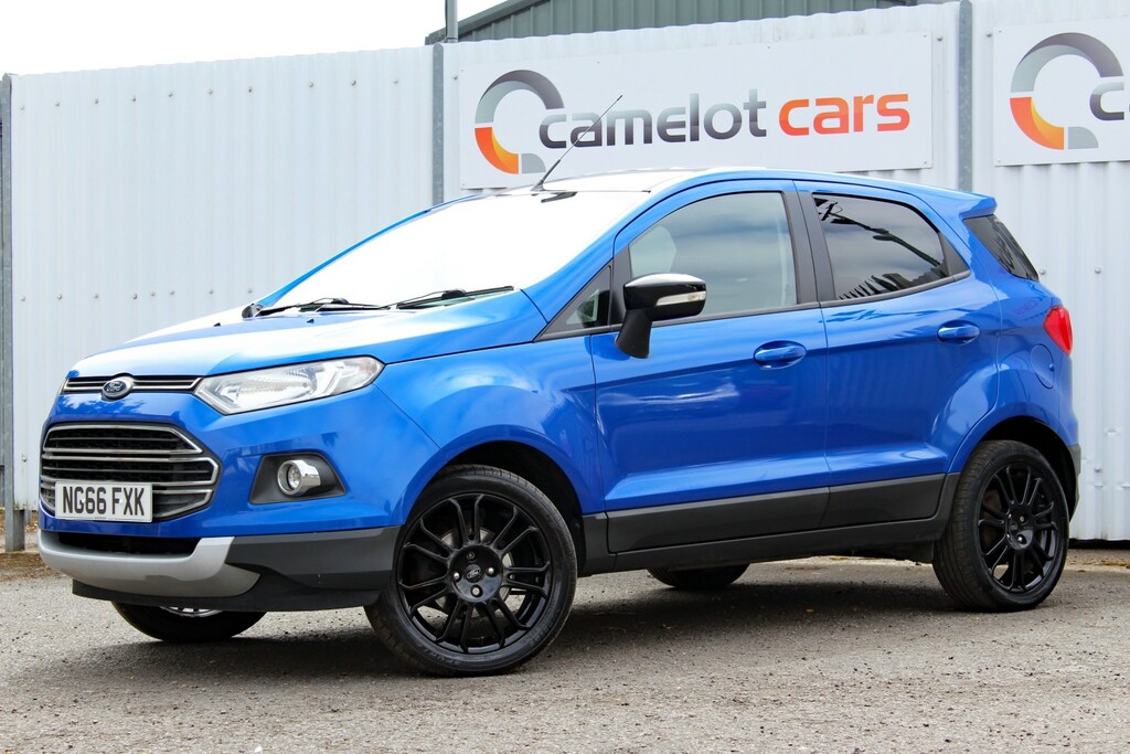 Ford Ecosport Suv 1.0 T Ecoboost Titanium S 2017 Blue #3