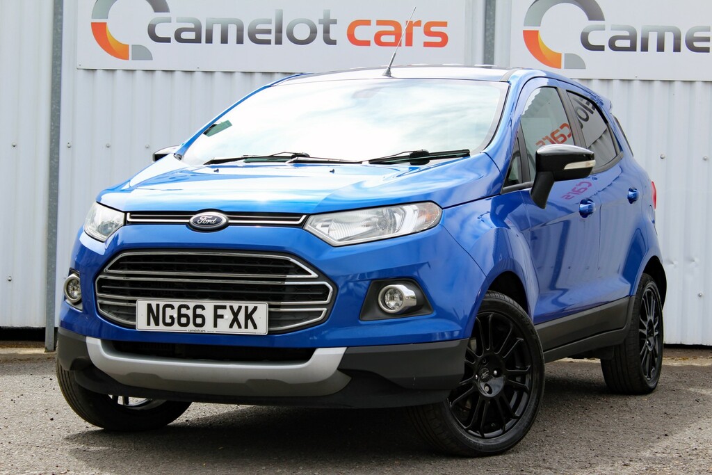Ford Ecosport Suv 1.0 T Ecoboost Titanium S 2017 Blue