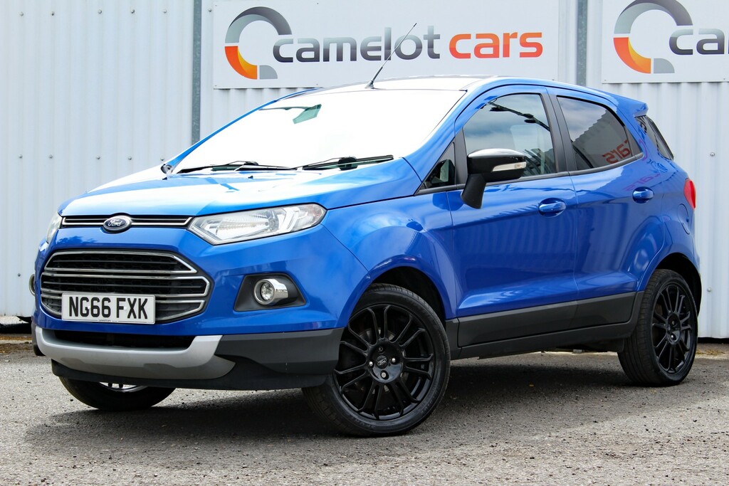 Ford Ecosport Suv 1.0 T Ecoboost Titanium S 2017 Blue #2