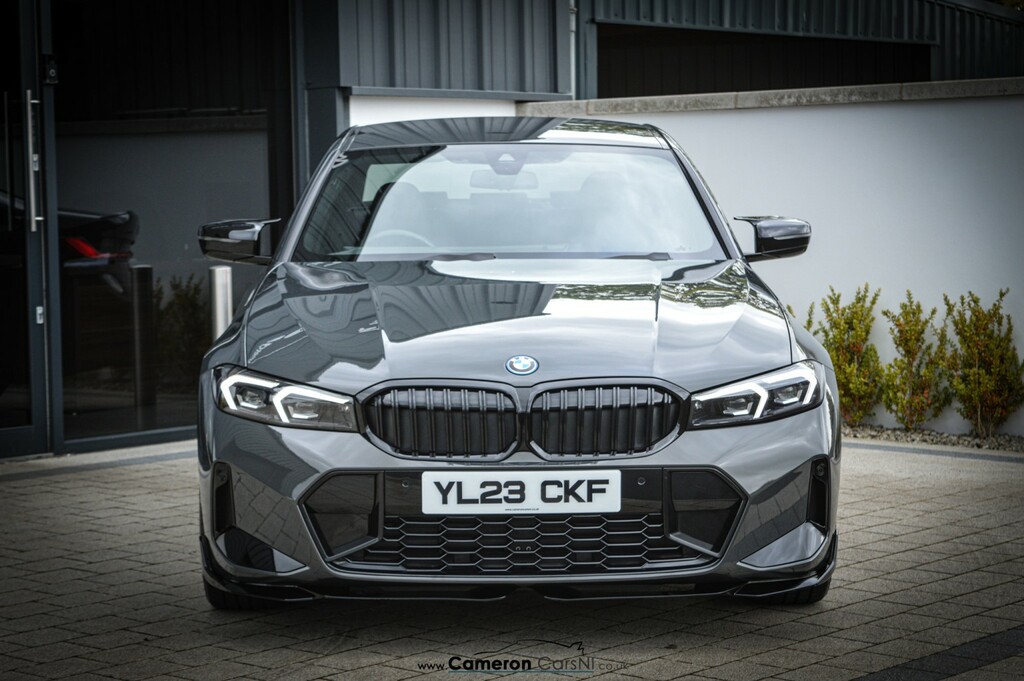 BMW 3 Series 2.0 330E M Sport Saloon YL23CKF Grey #5