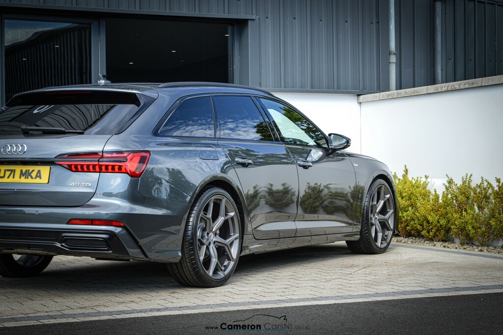 Audi A6 Avant 2.0 Tdi 40 Black Edition Grey #4