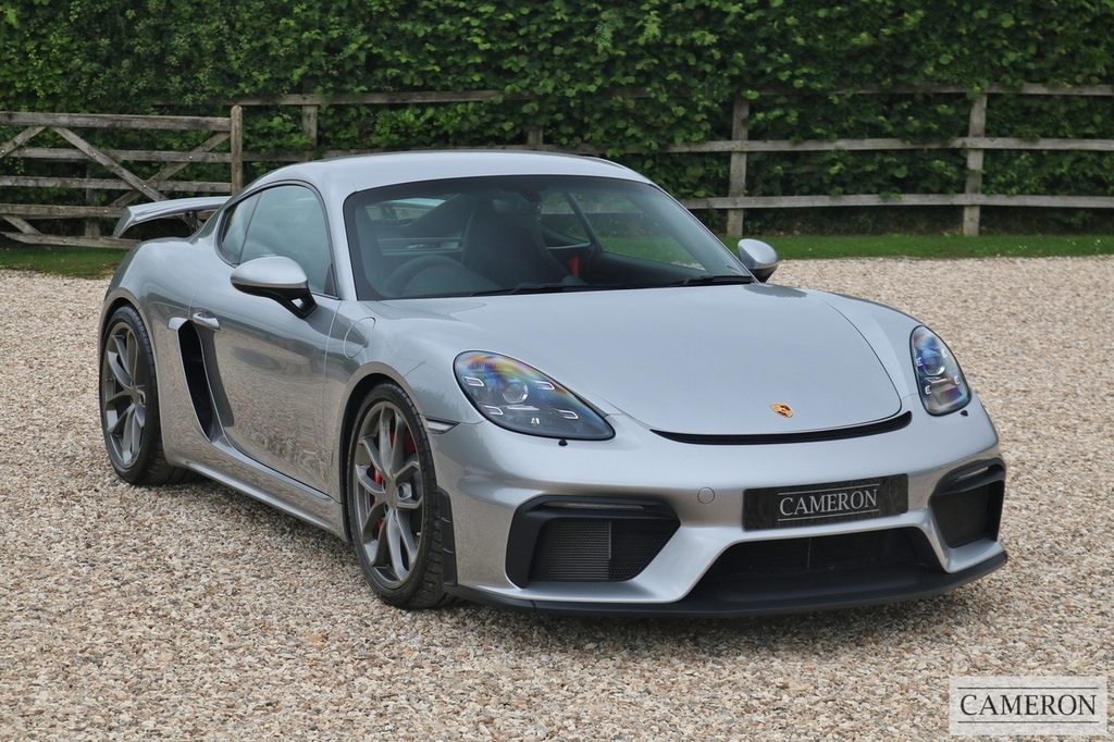 Porsche 718 Cayman Gt4 4.0 Silver #6