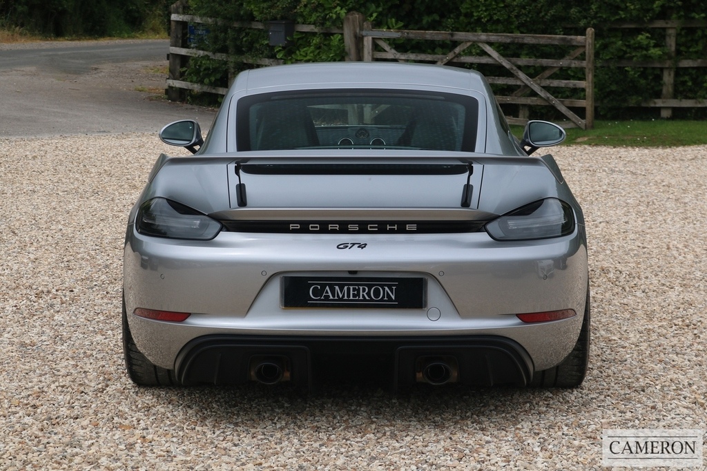 Porsche 718 Cayman Gt4 4.0 Silver #5