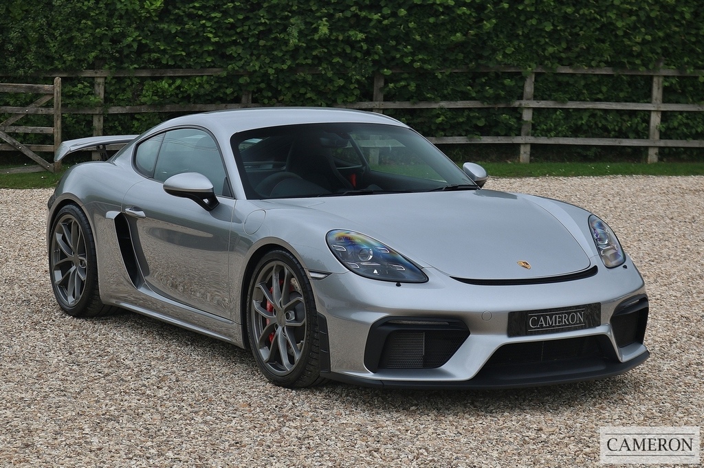 Porsche 718 Cayman Gt4 4.0 Silver #2