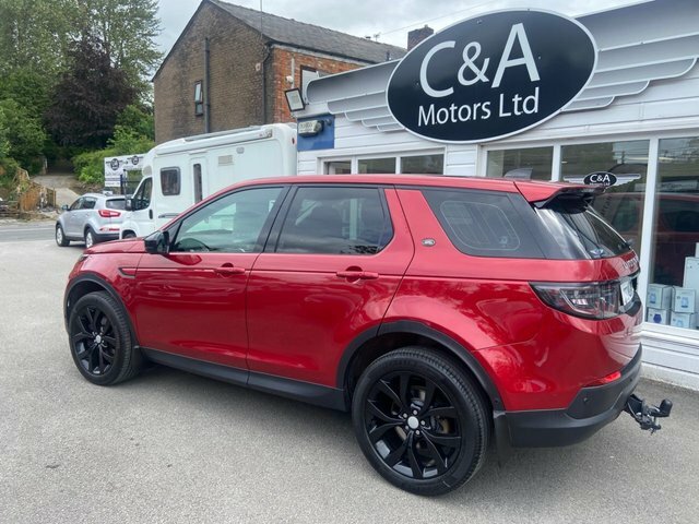 Land Rover Discovery Sport 2.0 D200 Mhev Se Suv 4Wd Euro 6 S MB21FUT Red #5