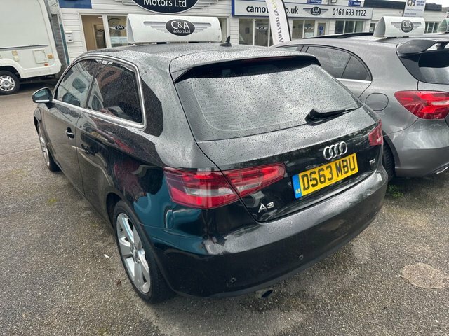 Audi A3 1.6 Tdi Sport Hatchback Euro 5 DS63MBU Black #4