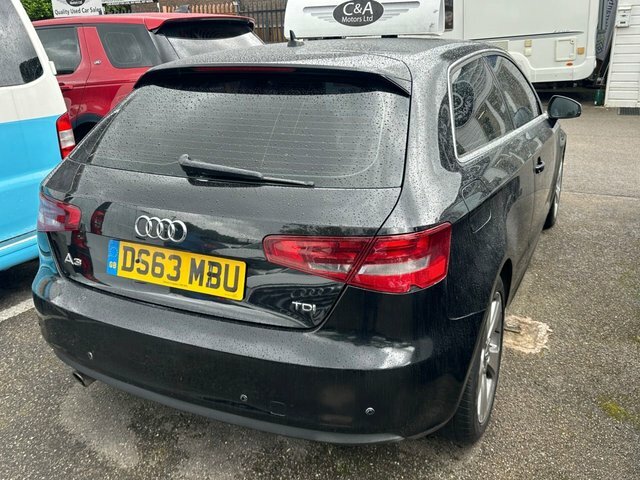Audi A3 1.6 Tdi Sport Hatchback Euro 5 DS63MBU Black #5