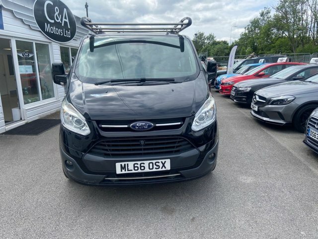 Ford Transit Custom 2.0 Tdci 340 Trend Combi Van L2 ML66OSX Black #2